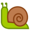 Snail emoji on HTC